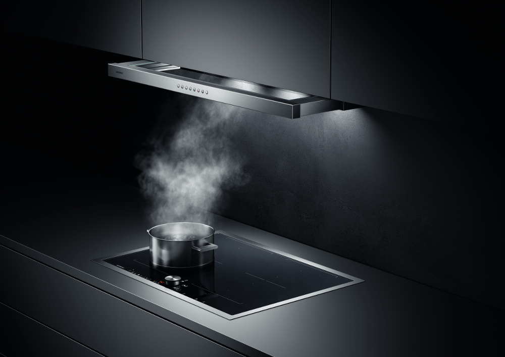 Gaggenau вытяжка встраиваемая в столешницу